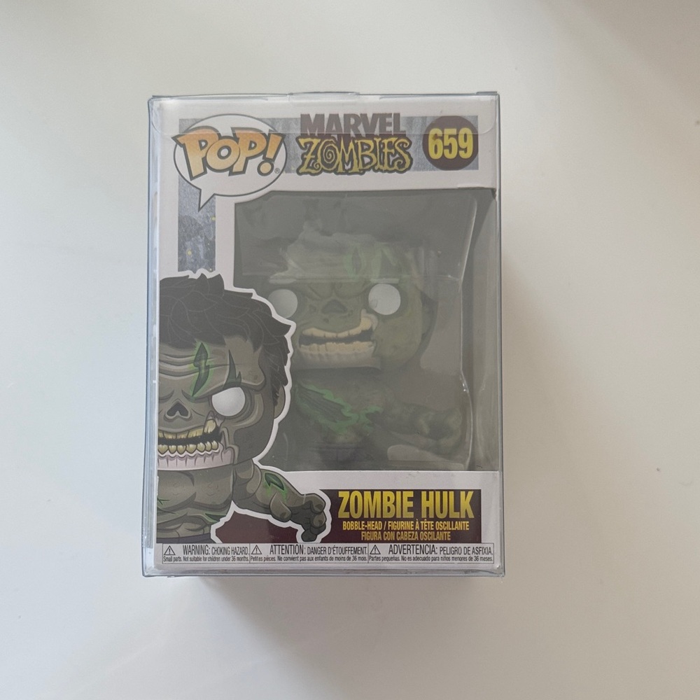 Marvel Zombies Zombie Hulk Pop! Figure - Green and Black